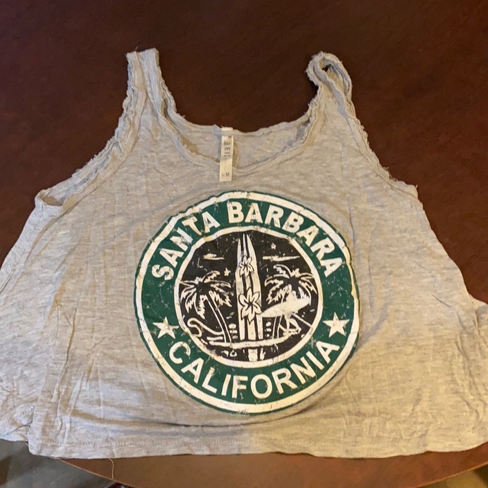 Santa Barbara California tank top